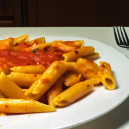 Teaser Image: Penne with Tomato Sauce